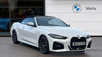 BMW 4 Series 420d MHT M Sport 2dr Step Auto Diesel Convertible